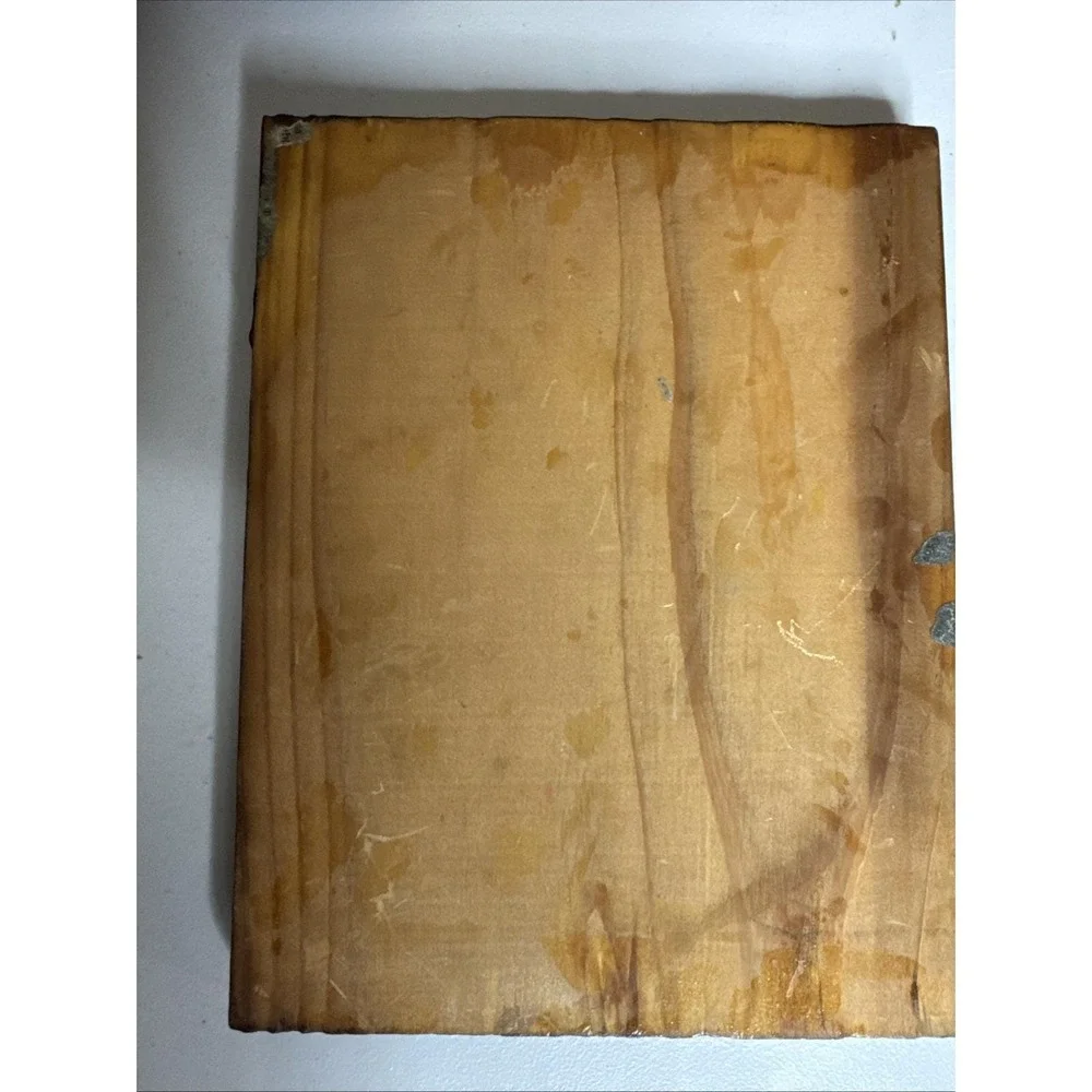 Vintage Lacquer‎ Wooden Wall Art, Waterfall Greenery 9